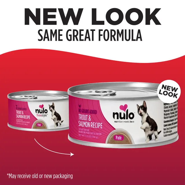 Nulo Trout & Salmon Pate Recipe Canned Cat Food, 5.5oz - Image 2