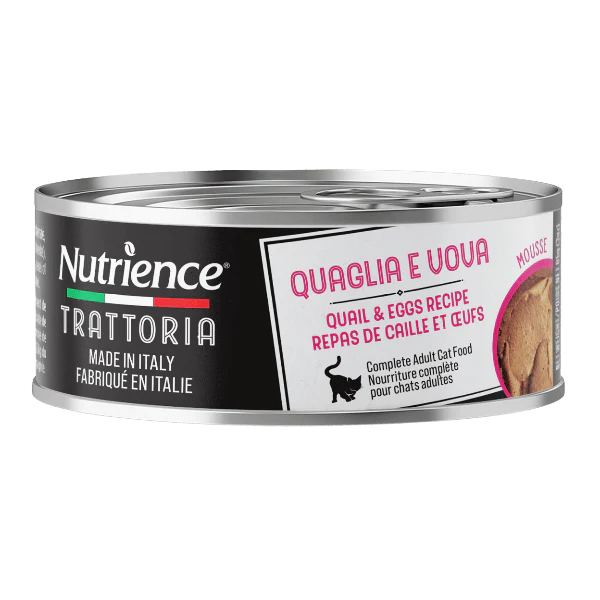 Nutrience Trattoria Quaglia È Vova | Quail and Egg Mousse Canned Cat Food