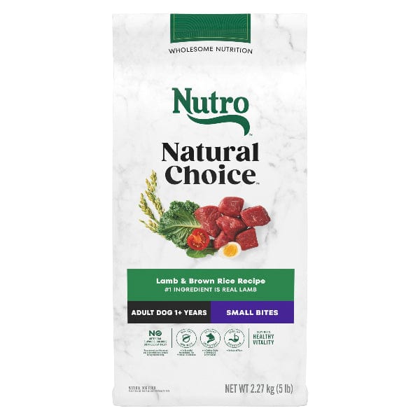 Nutro Natural Choice Lamb & Brown Rice Small Bites Adult Dry Dog Food - Image 6