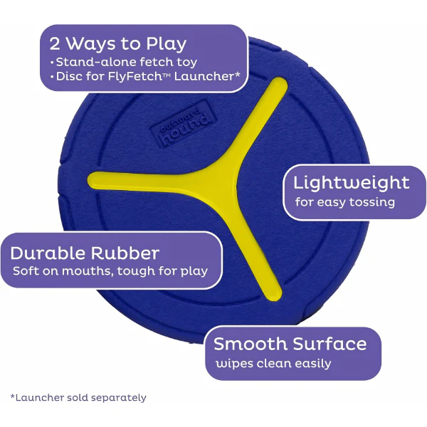 Outward Hound FlyFetch Disc Dog Toy 2-Pack - Image 2