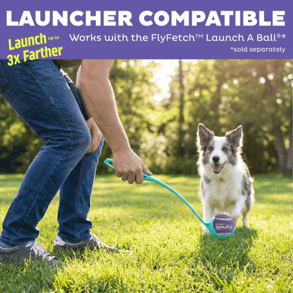 Outward Hound FlyFetch Squeaker Outdoor Ballz Dog Toys - Image 4