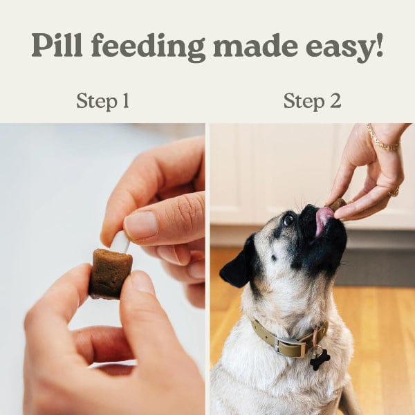 Pill Buddy Naturals Pill Hiding Treat for Dogs; Peanut Butter & Apple Recipe - Image 3