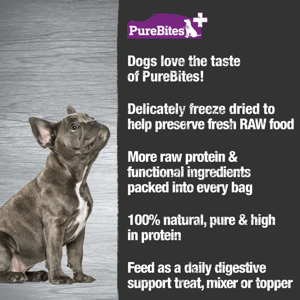 PureBites+ Digestion Freeze Dried Dog Treats, 85g - Image 3