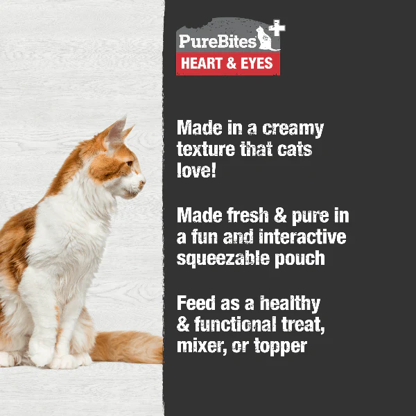 PureBites+ Squeezables For Cats; Heart & Eyes - Image 4
