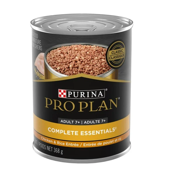 Purina Pro Plan Adult 7+ Senior Chicken & Rice Entrée Canned Dog Food - Image 3