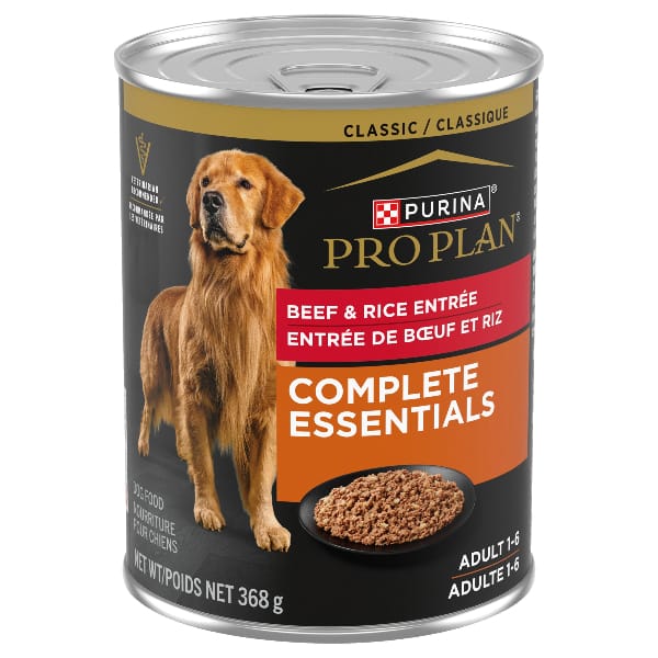 Purina Pro Plan Adult Beef & Rice Entrée Canned Dog Food - Image 5