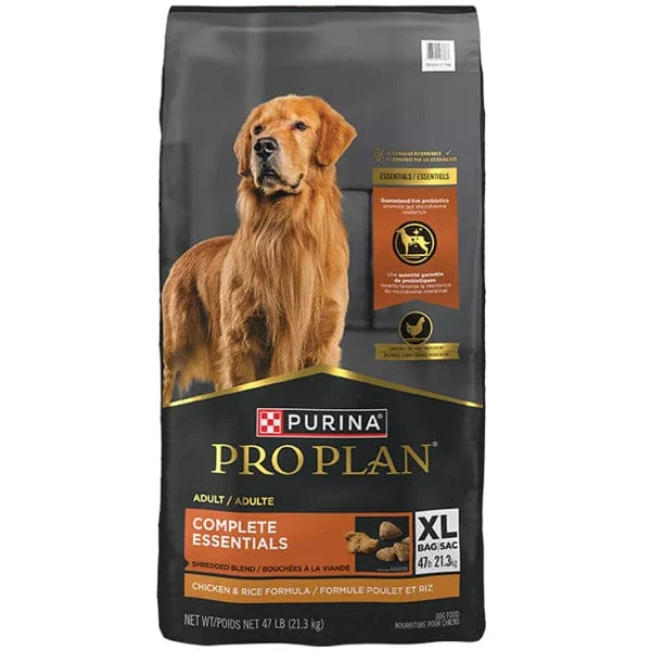 Purina Pro Plan Adult Complete Essentials Shredded Blend Chicken & Rice Recipe Dry Dog Food - Image 5