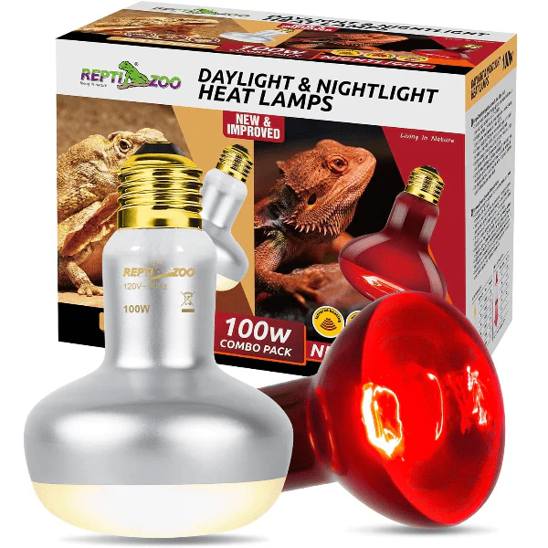Reptizoo Combo Daylight & Nightlight Heat Lamps - Image 7