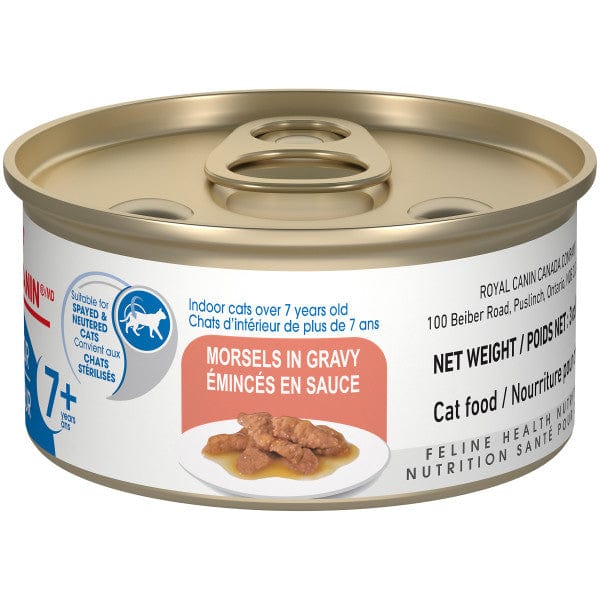 Royal Canin Indoor 7+ Morsels in Gravy Canned Cat Food, 85g - Image 2