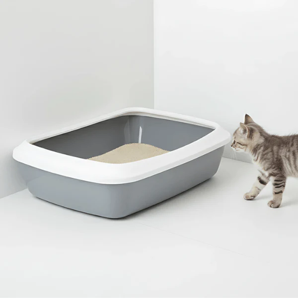 Savic Iriz Cat Litter Tray with Rim - 42 cm - Image 5