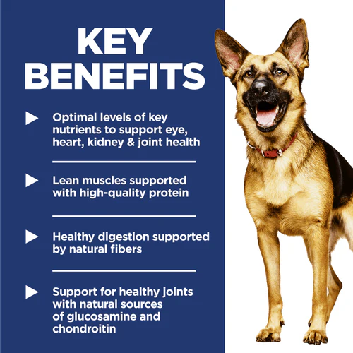 Science Diet Adult 6+ Large Breed Chicken Meal, Barley & Rice Recipe Dry Dog Food, 33lb - Image 4