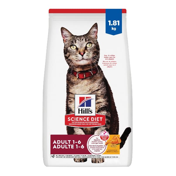 Science Diet Adult Chicken Recipe Dry Cat Food