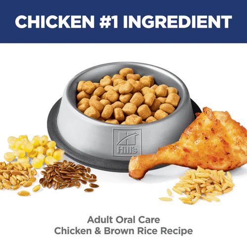 Science Diet Adult Oral Care Chicken Recipe Dry Cat Food - Image 2
