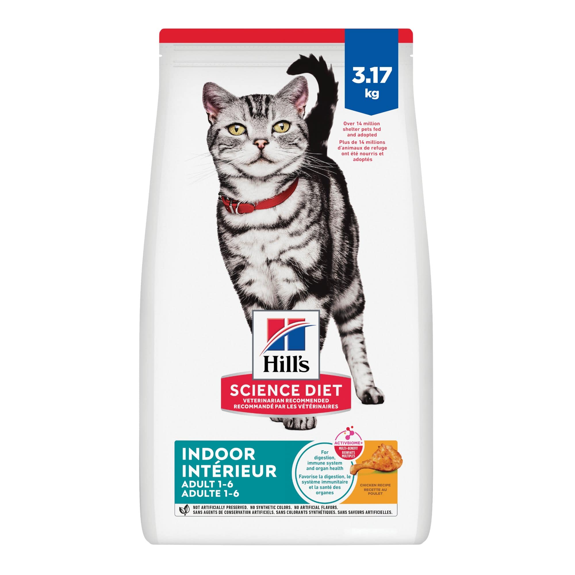 Science Diet Indoor Adult Chicken Recipe Dry Cat Food