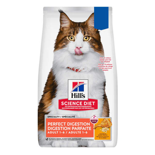 Science Diet Adult Perfect Digestion Chicken Recipe Dry Cat Food