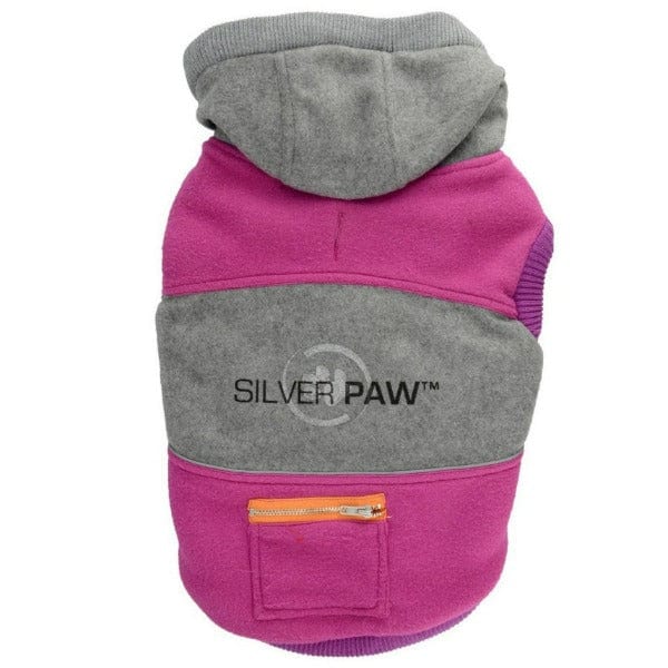 Silver Paw Hoodie with Chevron - Image 2