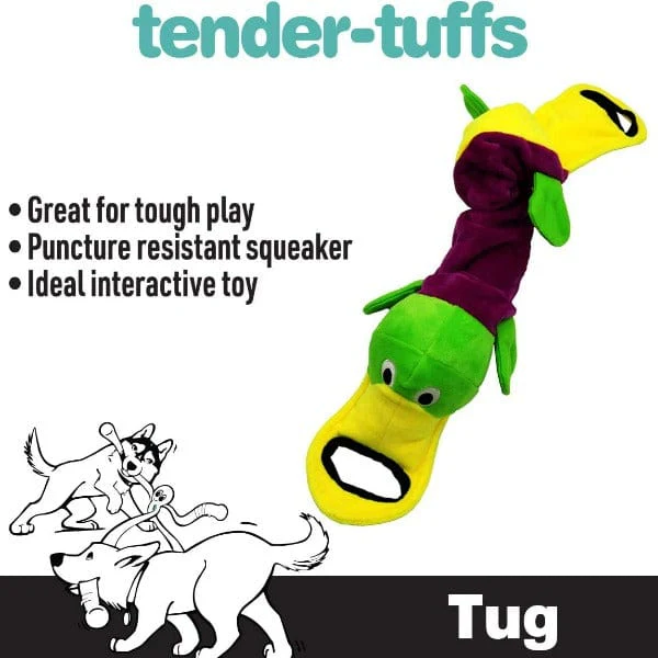 tender-tuffs Platypus Tug Plush Dog Toy - Image 2
