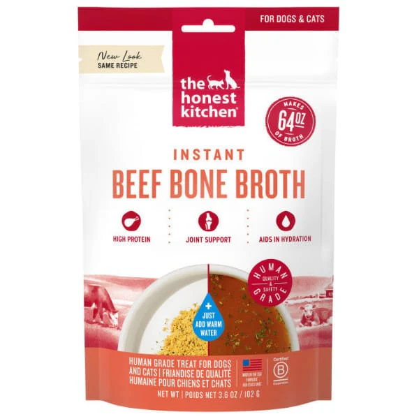 The Honest Kitchen Daily Boosters | Instant Beef Bone Broth