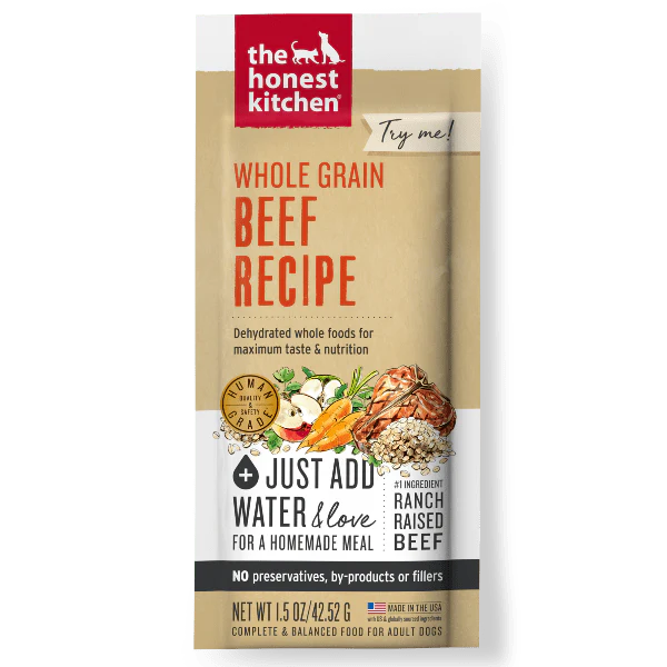 The Honest Kitchen WholeMade | Whole Grain Beef Recipe Dehydrated Dog Food - Image 2