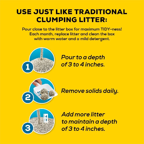 Tidy Cats LightWeight Instant Action Clumping Cat Litter, 2.72kg - Image 6