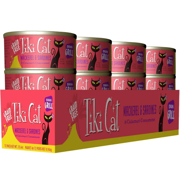 Tiki Cat Grill | Mackerel & Sardines Canned Cat Food, 2.8oz - Image 8