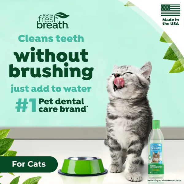 Tropiclean Fresh Breath Dental Water Additive for Cats - Image 4