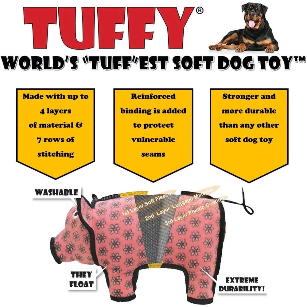 Tuffy Desert Snake Red Dog Toy - Image 4