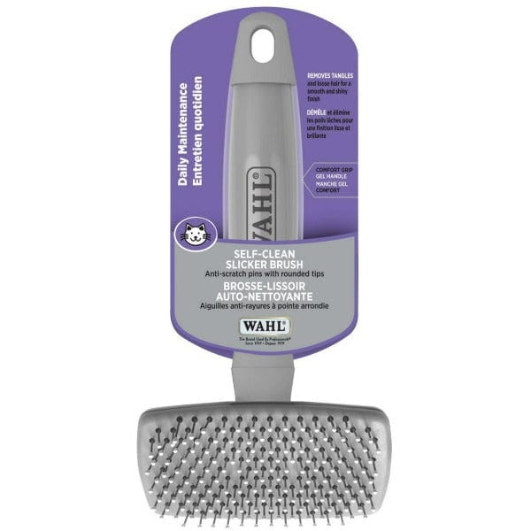 Wahl Cat Self-Cleaning Slicker Brush - Image 3