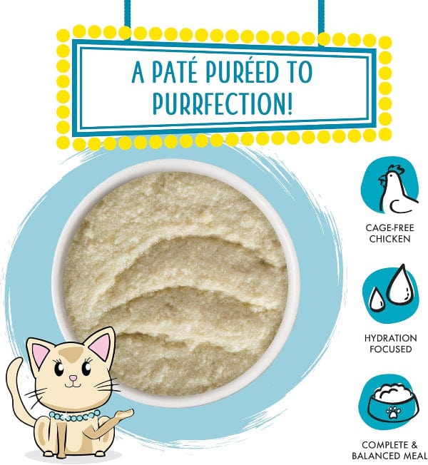 Weruva Press Your Lunch Chicken Dinner in Hydrating Purée Canned Cat Food (SPECIAL ORDER ITEM) - Image 4