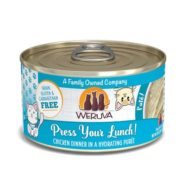 Weruva Press Your Lunch Chicken Dinner in Hydrating Purée Canned Cat Food (SPECIAL ORDER ITEM) - Image 6
