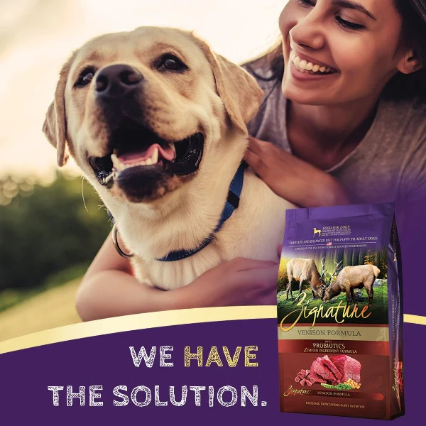 Zignature Limited Ingredient Venison Formula Dry Dog Food, 4lb - Image 5