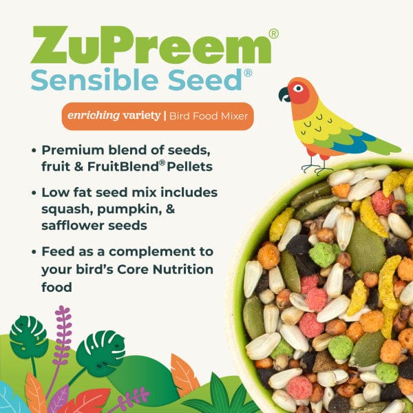 ZuPreem Sensible Seed Bird Food, Medium - Image 5