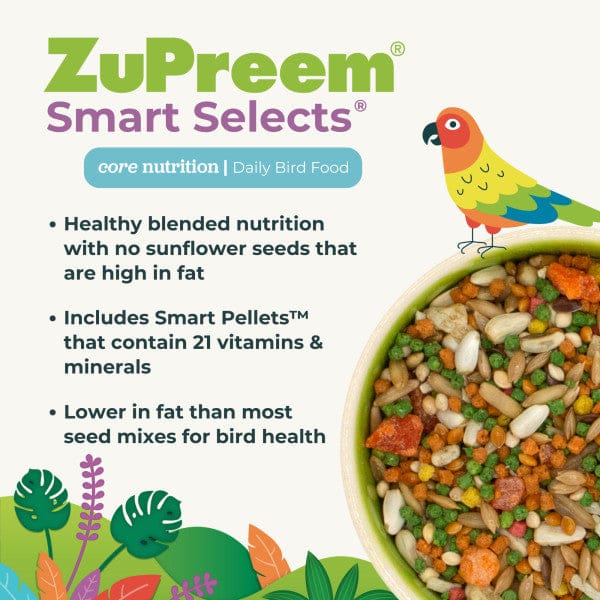 ZuPreem Smart Selects Bird Food, Medium - Image 5