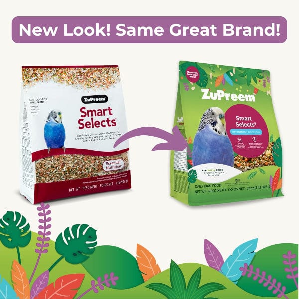 ZuPreem Smart Selects Bird Food, Small - Image 2